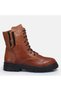 Large size women's boot 42-43-44-genuine leather taba - 2