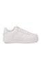 White Lace-Up Thick-Soled Unisex Walking and Sports Shoes Classic Sneaker Beijing Short - 2