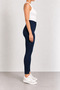 Leila Navy Blue Skinny Stretchy Narrow-Leg Lycra Denim Jeans - 2