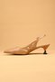 Women's Short Heeled Satin Evening Dress Shoes High Heels - 7