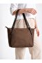 Original Women's New Season 3-Compartment Suede Leather Adjustable Cross Column Strap Shoulder Bag Size:32X27 cm Rc8028 - 4