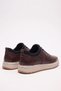 100% Genuine Leather Brown Elastic Comfortable Casual Men's Shoes Luass30Al0068 - 5