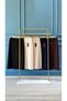 5442 Canvas Skirt with Tassels on the Sides Navy Blue