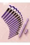 12 Piece Makeup Brush Set Eyebrow Plucking and Trimming Device Women's Facial Makeup Beauty and Grooming Kit - 3