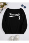 Women's Newyork Bx Printed Boat Neck Oversized Sweatshirt - 3