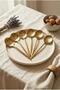 Set of 6 Luxury Gold Stainless Steel Table Spoons (21 cm) - 5