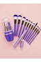 12-Piece Makeup Brush Set, Eyebrow Trimming Device and Nail Care Set, 3-Piece Women's Beauty and Personal Care - 4