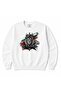 Bulgaria Crowned Lion Printed Crew Neck Sweatshirt
