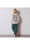 Stylish Front and Back Printed Suit - 2