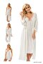 Spt-Gld Ecru Combed Cotton Dowry Set of 6 - 1510 - (215835) Size L