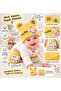 Baby Teddy Bear Hat and Knee Protector Set 2 Piece Cat Pattern Crawling Knee Pad Set - 3