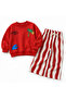 Boy's Back Printed 100% Cotton Suit - 3