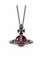 Westwood Saturn Necklace – Unisex Design Necklace with Red Detailed Planet Figure - 3