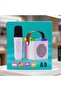Mini Bluetooth Speaker A9 Portable Karaoke Wireless Speaker with Microphone Led Interactive Light - 5