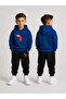 Boy's Tracksuit Set Hooded Sweatshirt Top and Bottom Set 3 Threaded Yarns Winter Style