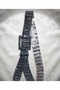 8-Row Black Stone Buckle Belt - 3