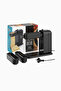 Electric Pasta Maker 120W, 5 Adjustable Dough Thickness Settings - Black - 2