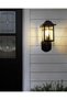 Black Outdoor Wall Lamp with Stylish Design and Ip44 Waterproof Body - 3