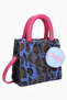 Boxy33 Leo Patterned Bag, Blue - 2
