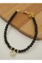 Czech crystal bracelet - black - - 2