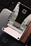 Rfid Protected Aluminum Card Holder Gray with Capacity for 12 Cards - Gray - 4
