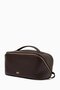 Everyday Leather Care and Makeup Bag - Brown - 5