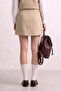 Women's Fleto Pocket Mini Skirt - Stone - 4