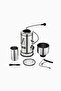 Coffee Grinder Adjustable Coffee Grinder - Silver - 7