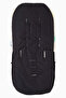 X Binibamba Shearling Lined Baby Sleeping Bag - Black - 4
