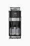 Drip Brew Filter Coffee Maker with Grinder 1.35 L - Black - 3