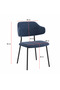 Blue Color Sitting Chair - 3