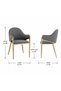 Leather Chair Grey - 3