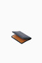 Troy Bifold Full Grain Leather Card Holder - Navy Blue - 2