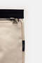 Beach Bag Canvas Unisex Tote Bag - Cream-Navy Blue - 4