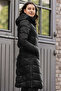 Oslo Lightweight Long Inflatable Women's Riding Coat - Black, 2XL - 3