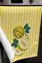 Hand Drying Towel 30X50Cm Cotton Absorbent Melon Season for Kitchen, Oven - 2