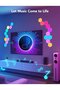 Led Hexagon Panel Game Lamp 10S, Wi-Fi Controlled Game and Room Decoration - 2