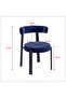 Modern Chair in Blue Color - 3