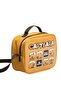 A+ Premium Quality Mustard Yellow Capy Primary School Orthopedic 3-Piece Set with Pen Holder and Foil-Lined Lunch Bag 5360 - 6