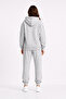 Women's Oversize Hooded Tracksuit Set Jogger Bottom Top Comfortable Fit Daily Basic Set - 8