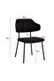 Elegant Black Color Sitting Chair - 3