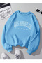 Unisex Men/Women Los Angeles California Printed Oversize Cotton Crew Neck Sweatshirt