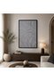لوحة فنية راقية بإطار أسود مقاس 120 × 80 سم - 2