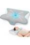 Height Adjustable Memory Foam, Ergonomic Support Pillow, for Side, Back and Abdominal Top Sleepers
