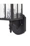 Black Outdoor Wall Lamp with Stylish Design and Ip44 Waterproof Body - 5