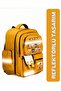 A+ Premium Quality Mustard Yellow Capy Primary School Orthopedic 3-Piece Set with Pen Holder and Foil-Lined Lunch Bag 5360 - 4