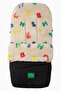 X Binibamba Shearling Lined Baby Sleeping Bag - Black