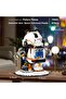 Panda Spaceman Building Set, Astronaut Animal Model, 829 Pieces - 3
