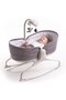 3in1 Gray Rocker Napper 4 Position Comfortable Rockable