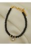 Czech crystal bracelet - black - - 3